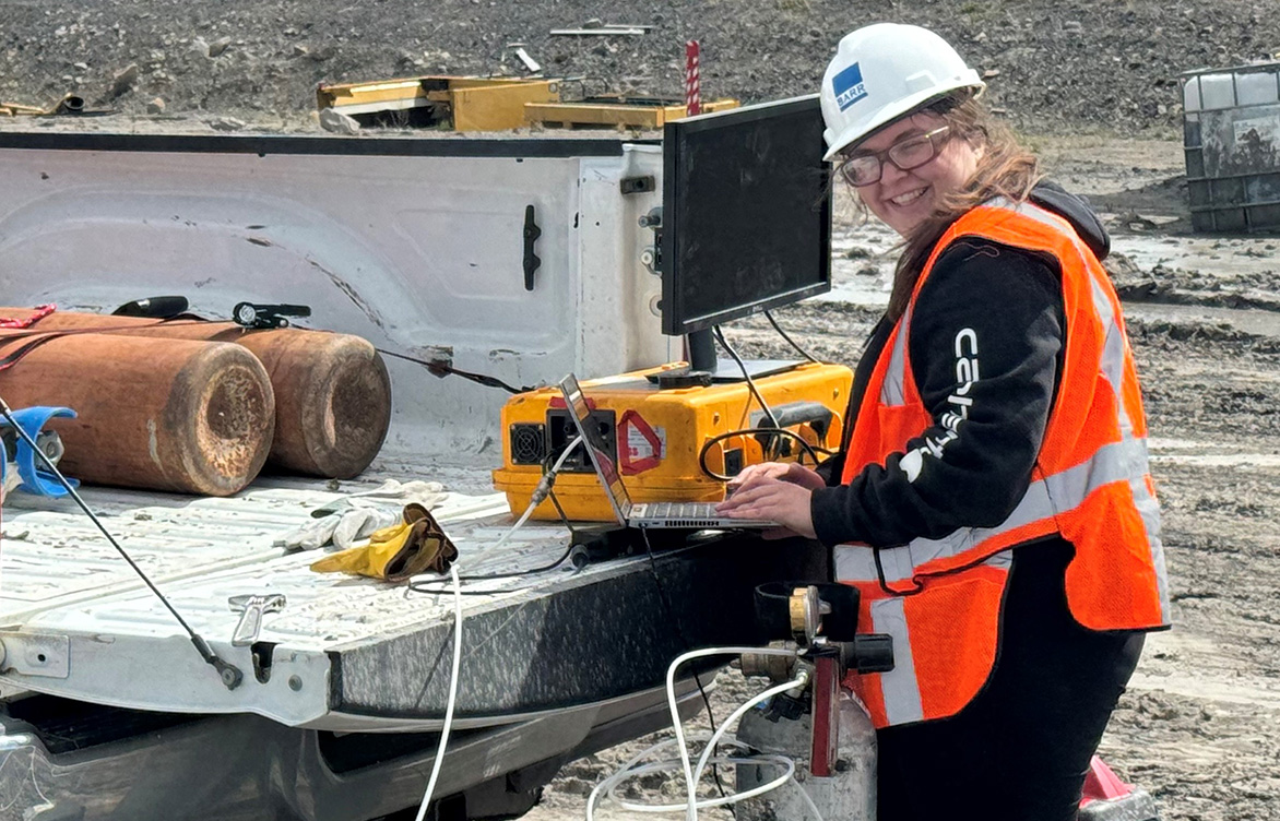 Internship offers real-life experience in the Canadian oil sands
