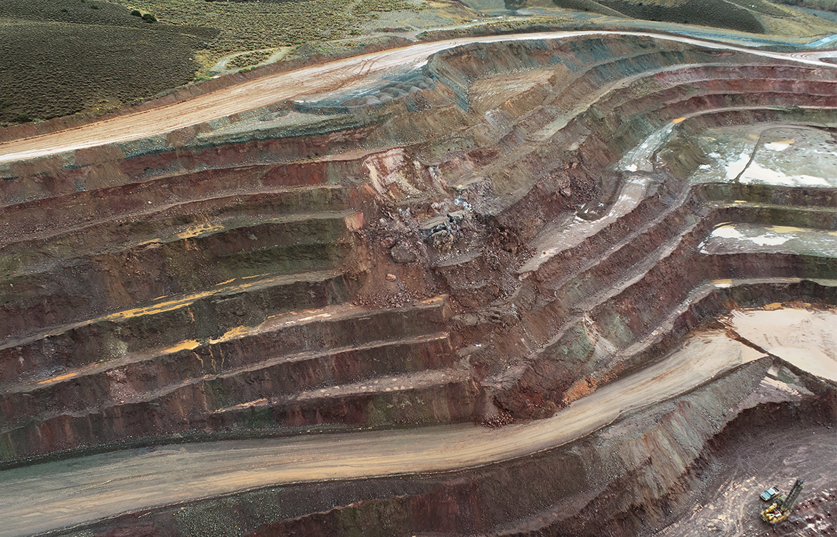 Slope stabilization puts mine site back in operation