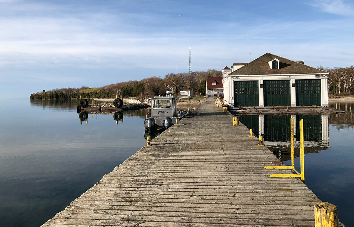 Reviving landings on Lake Michigan’s Plum and Pilot Islands