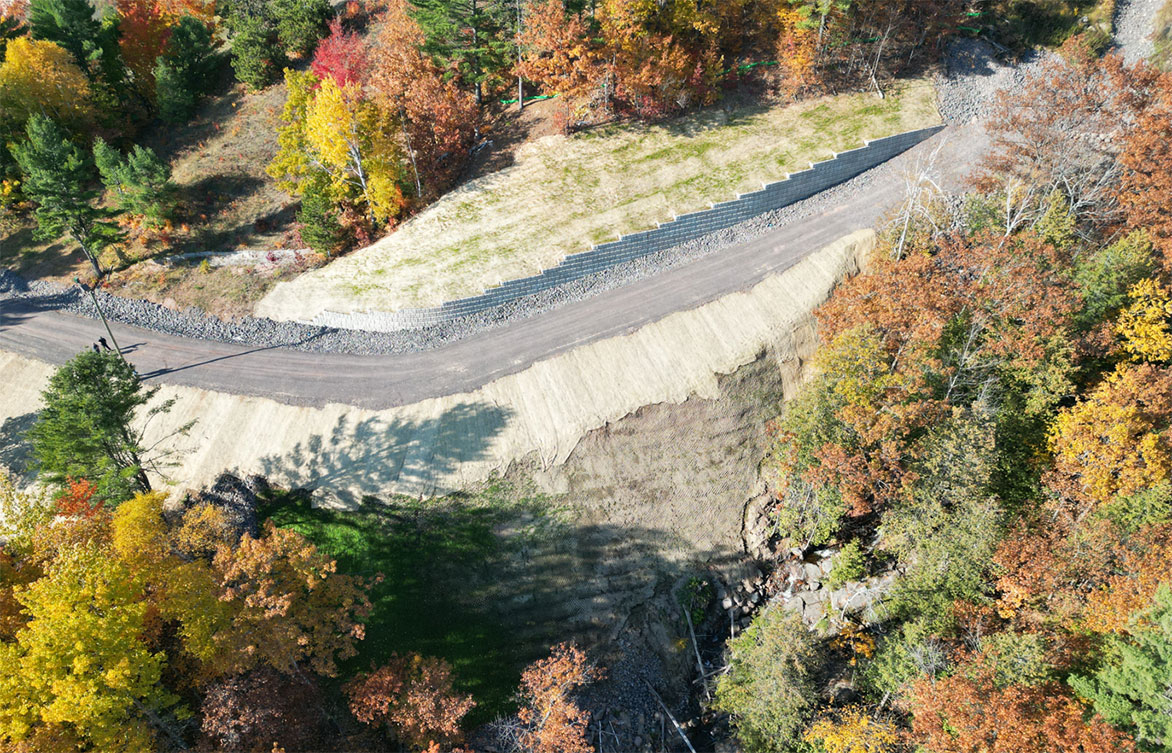 Slope repair puts solid ground under the skis