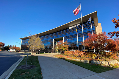 Exterior view of Barr's new office in Ann Arbor, Michigan.
