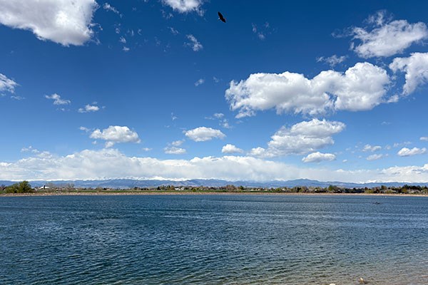Milavec Reservoir in Frederick, Colorado