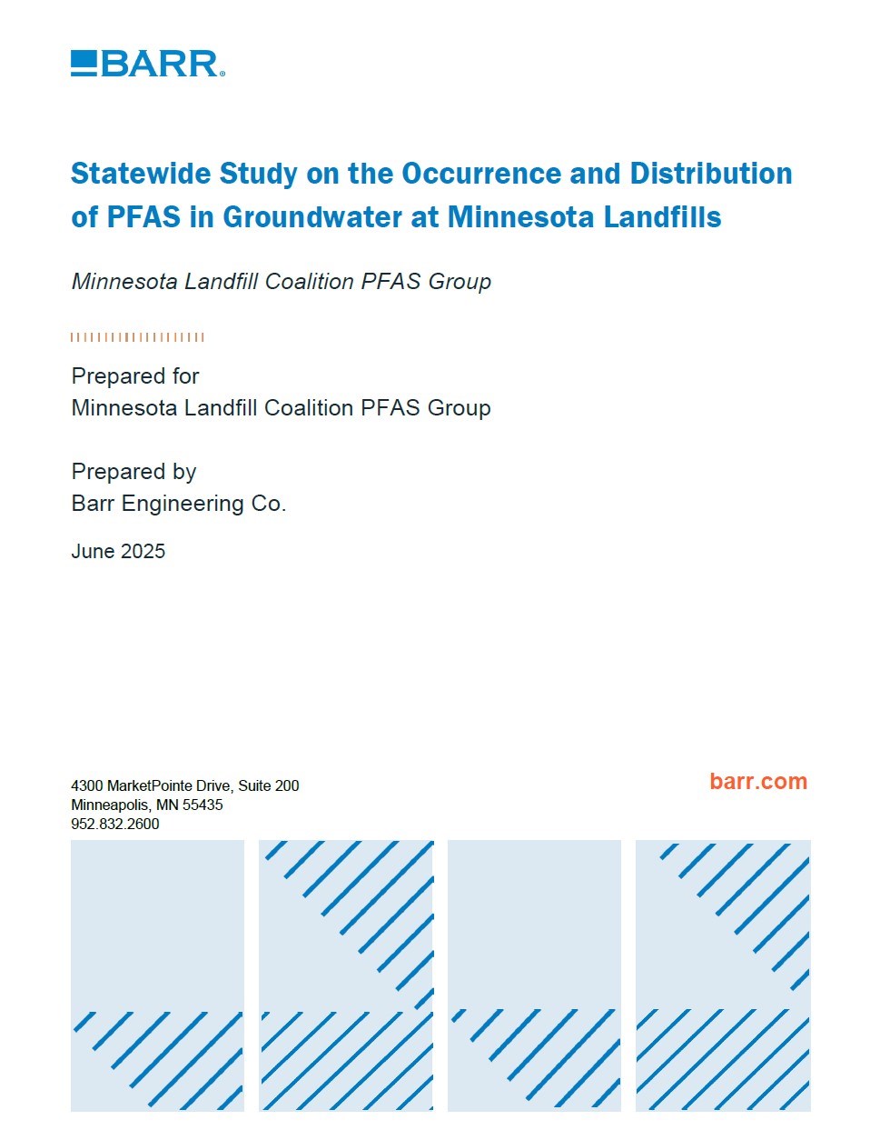 A map of Minnesota counties with some counties shaded blue.