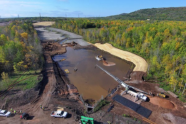 Sediment remediation and restoration of Spirit Lake